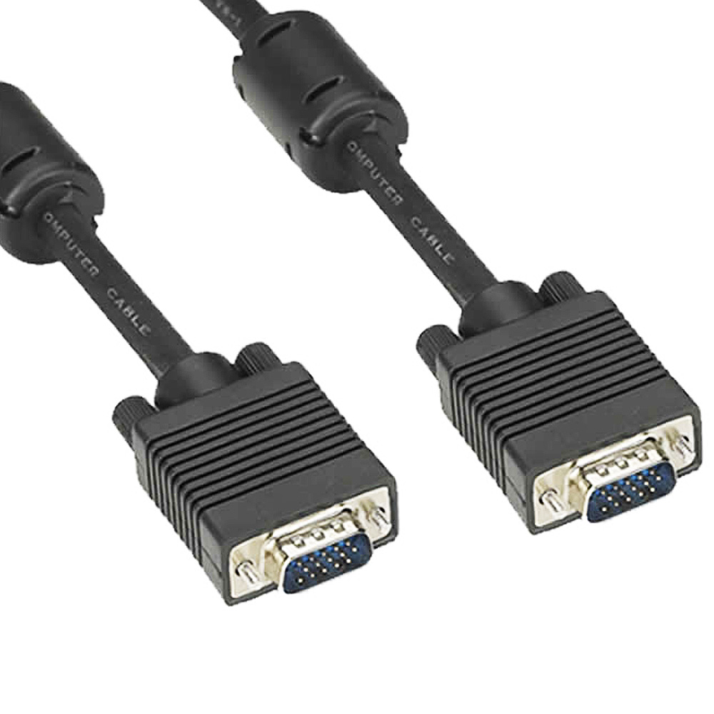 Cabo Hitto VGA Blindado 25 Metros HD15M x HD15M ( DB15 / D-Sub )