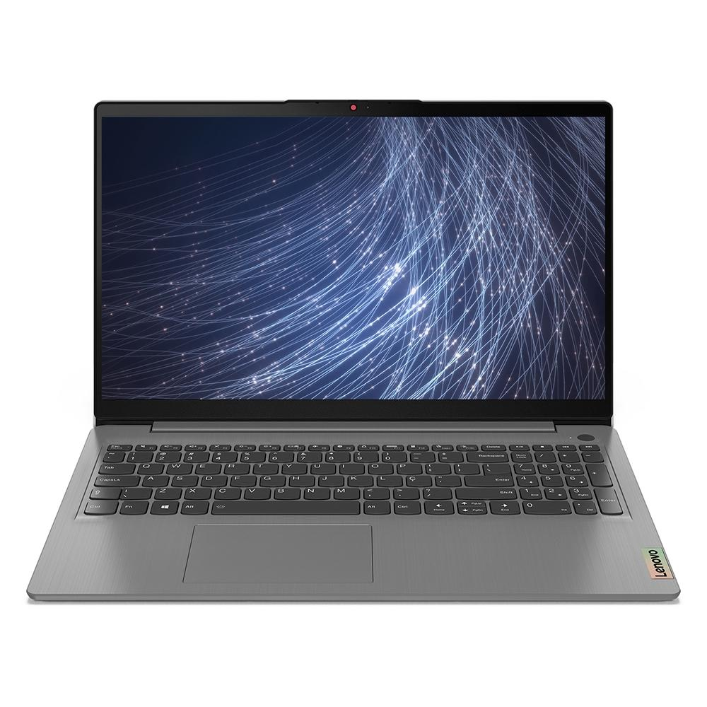 Notebook Lenovo Ultrafino Ideapad Core i3 10110U 4GB DDR4 256GB SSD 15.6 Linux - Prata