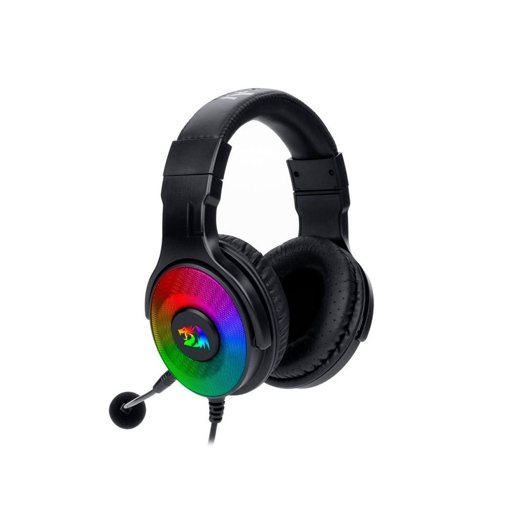 Headset Gamer Redragon Pandora H350RGB Áudio 7.1 Conector 3.5mm - Preto