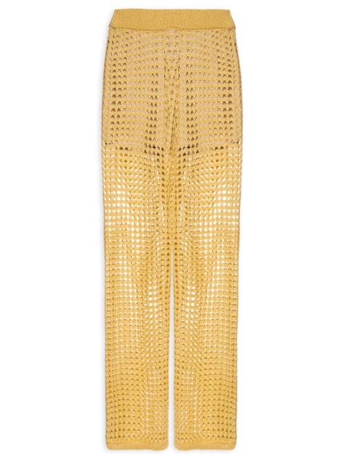 Calça Feminina Tricot - Bege