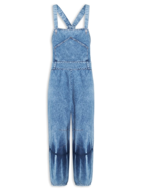 Macacão Feminino Fluxo - Azul