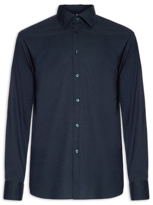 Camisa Masculina Social Joe Kent - Azul