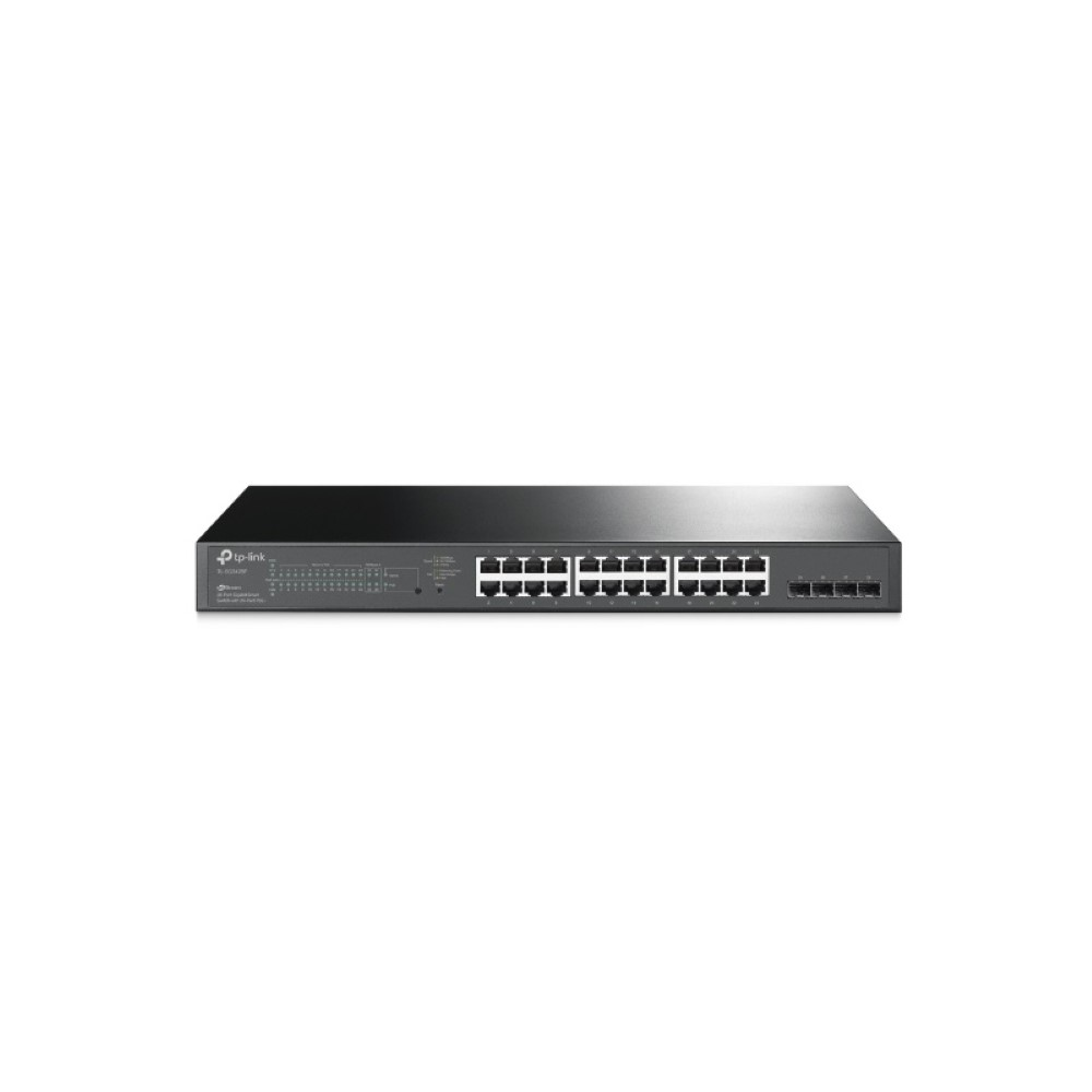 Switch TP-Link TL-SG2428P 24 Portas 10/100/1000Mbps PoE+ 4 Slots SFP Switch TP-Link TL-SG2428P 24 Portas 10/100/1000Mbps PoE+ 4 Slots SFP