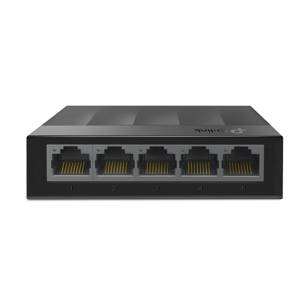 Switch TP-Link 5 Portas LiteWave Gigabit 10/100/1000Mbps - LS1005G Switch TP-Link 5 Portas LiteWave Gigabit 10/100/1000Mbps - LS1005G