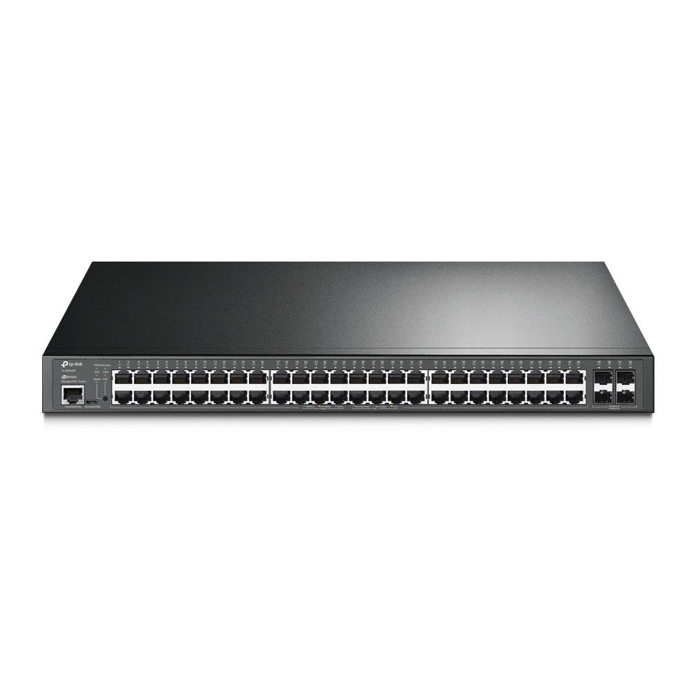 Switch TP-Link TL-SG3452P 48 Portas PoE+Gigabit 10/100/1000Mbps Switch TP-Link TL-SG3452P 48 Portas PoE+Gigabit 10/100/1000Mbps