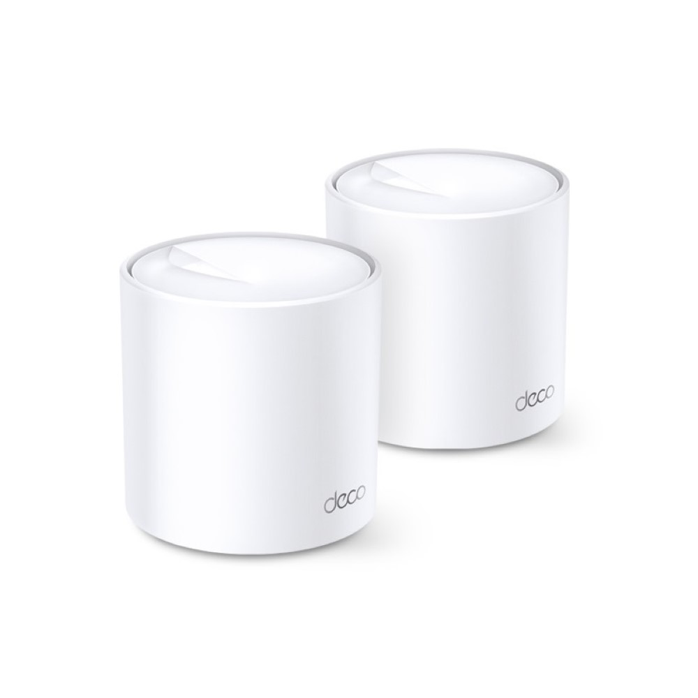 Roteador Wi-Fi 6 Mesh TP-Link DECO X20 (2 unid.), Gigabit Ethernet, Dual Band AX1800 Roteador Wi-Fi 6 Mesh TP-Link DECO X20 (2 unid.), Gigabit Ethernet, Dual Band AX1800
