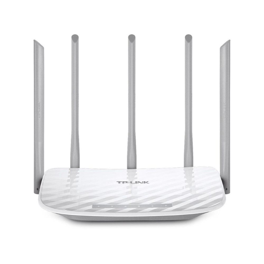 Roteador Wireless Dual Band 2,4/5GHz 5 Antenas Fixas Archer C60 AC1350 TP-Link Roteador Wireless Dual Band 2,4/5GHz 5 Antenas Fixas Archer C60 AC1350 TP-Link