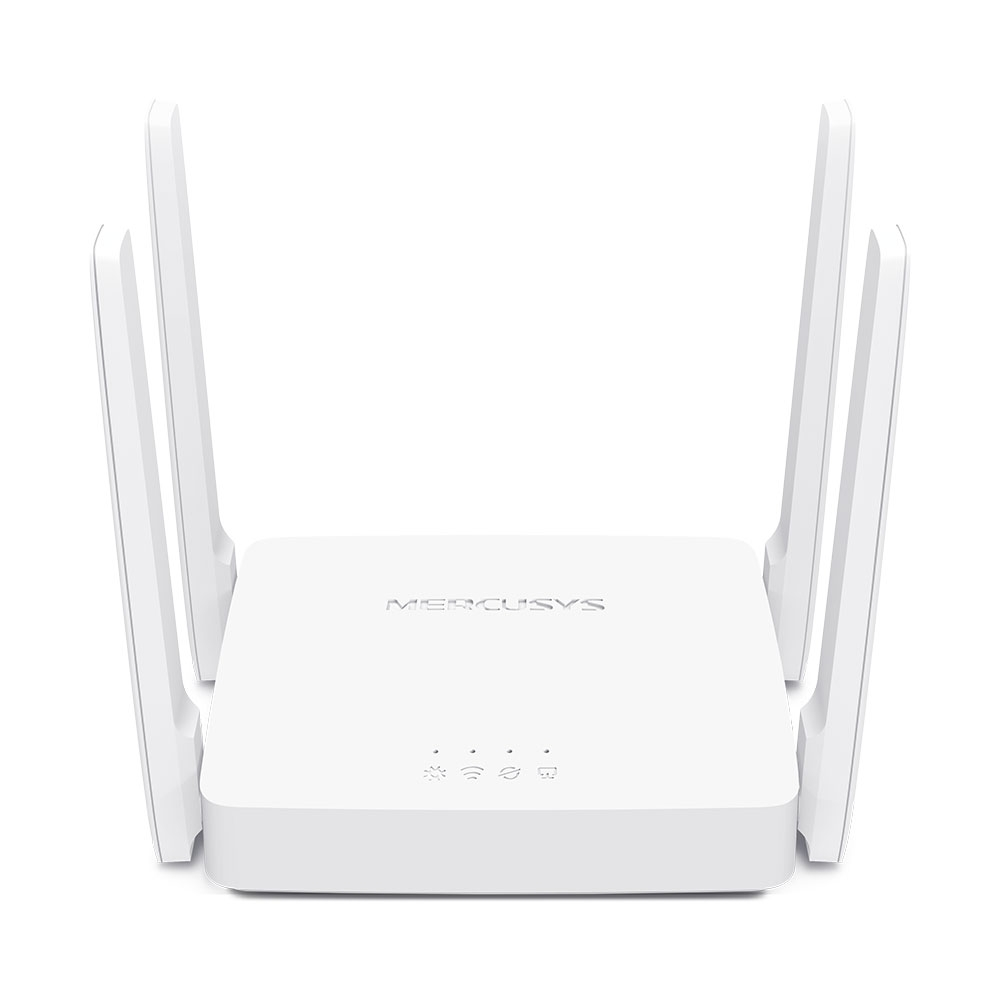 Roteador Mercusys AC10 Wireless Dual Band AC1200 2,4/5GHz 4 Antenas Fixas Roteador Mercusys AC10 Wireless Dual Band AC1200 2,4/5GHz 4 Antenas Fixas