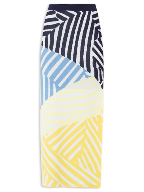 Saia Karina Skirt - Azul Saia Karina Skirt - Azul