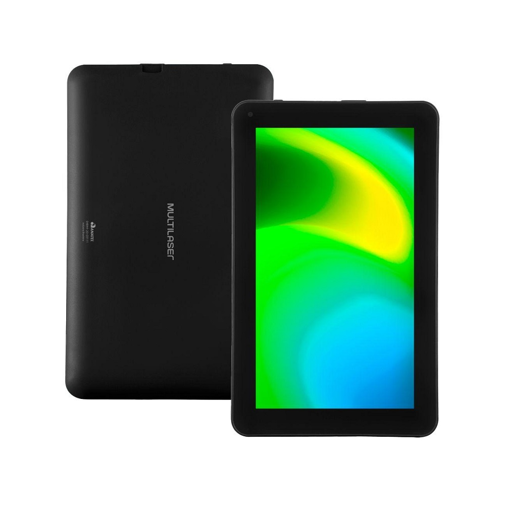 Tablet Multilaser M9 NB357 Quad Core 1GB RAM Android 11 Go 1.3MP Tela 9" 32GB Bluetooth - Preto
