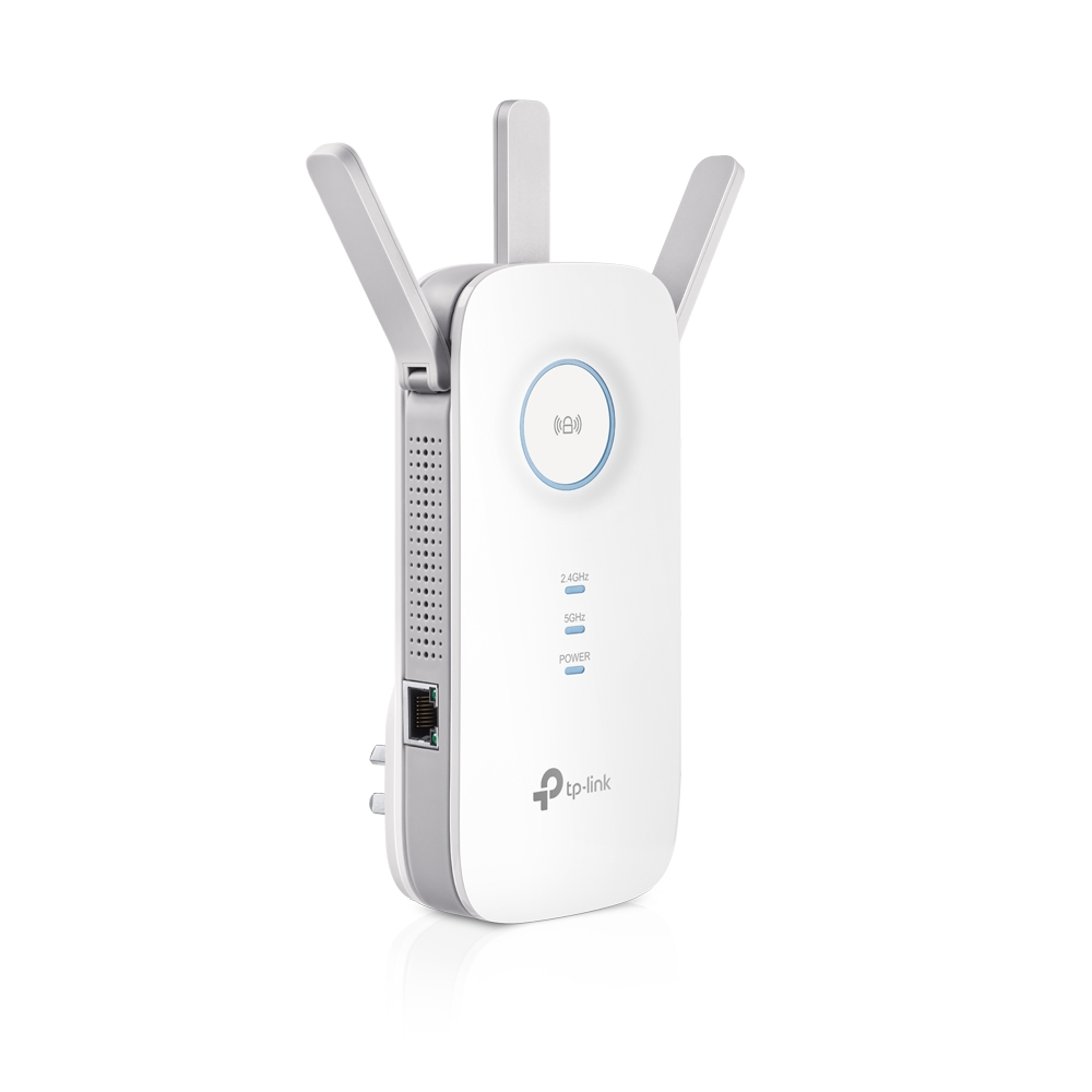 Repetidor TP-Link RE450 Gigabit Wi-Fi Dual Band - AC1750 Repetidor TP-Link RE450 Gigabit Wi-Fi Dual Band - AC1750