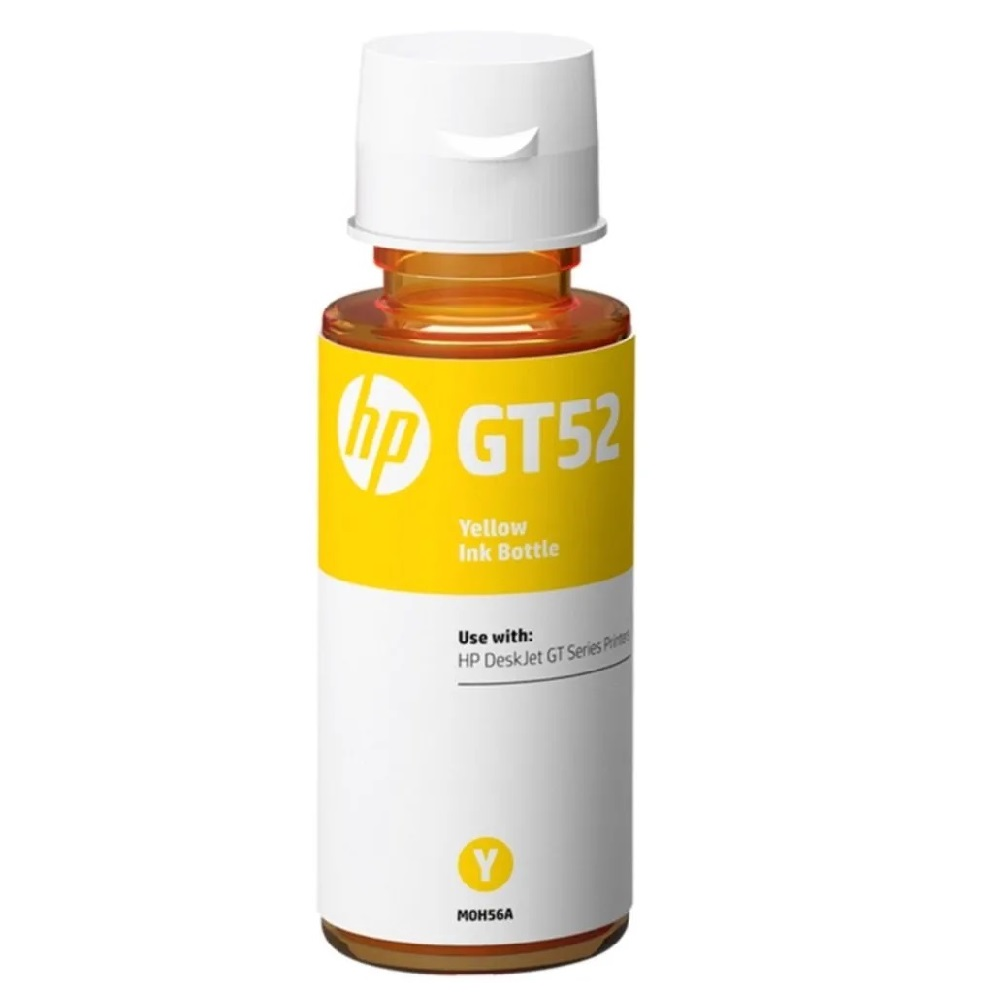 Refil de Tinta Garrafa HP DeskJet GT52 Amarelo - M0H56AL