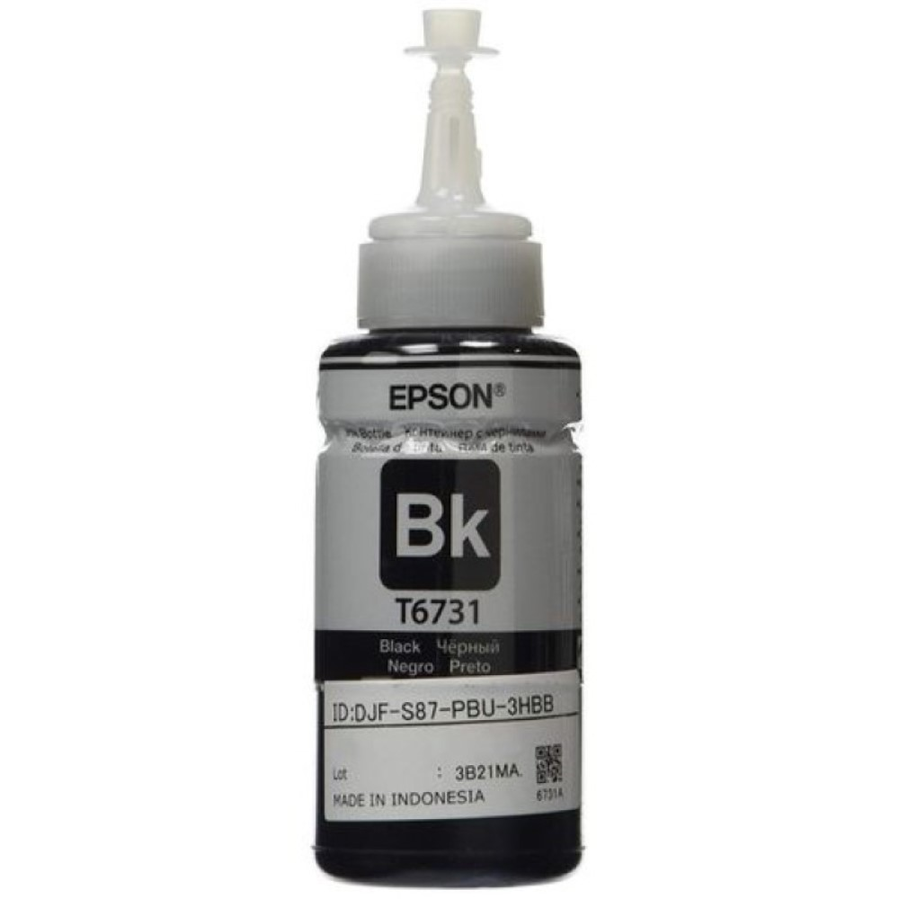 Refil de Tinta Epson Preto 70ml - C13T67312A