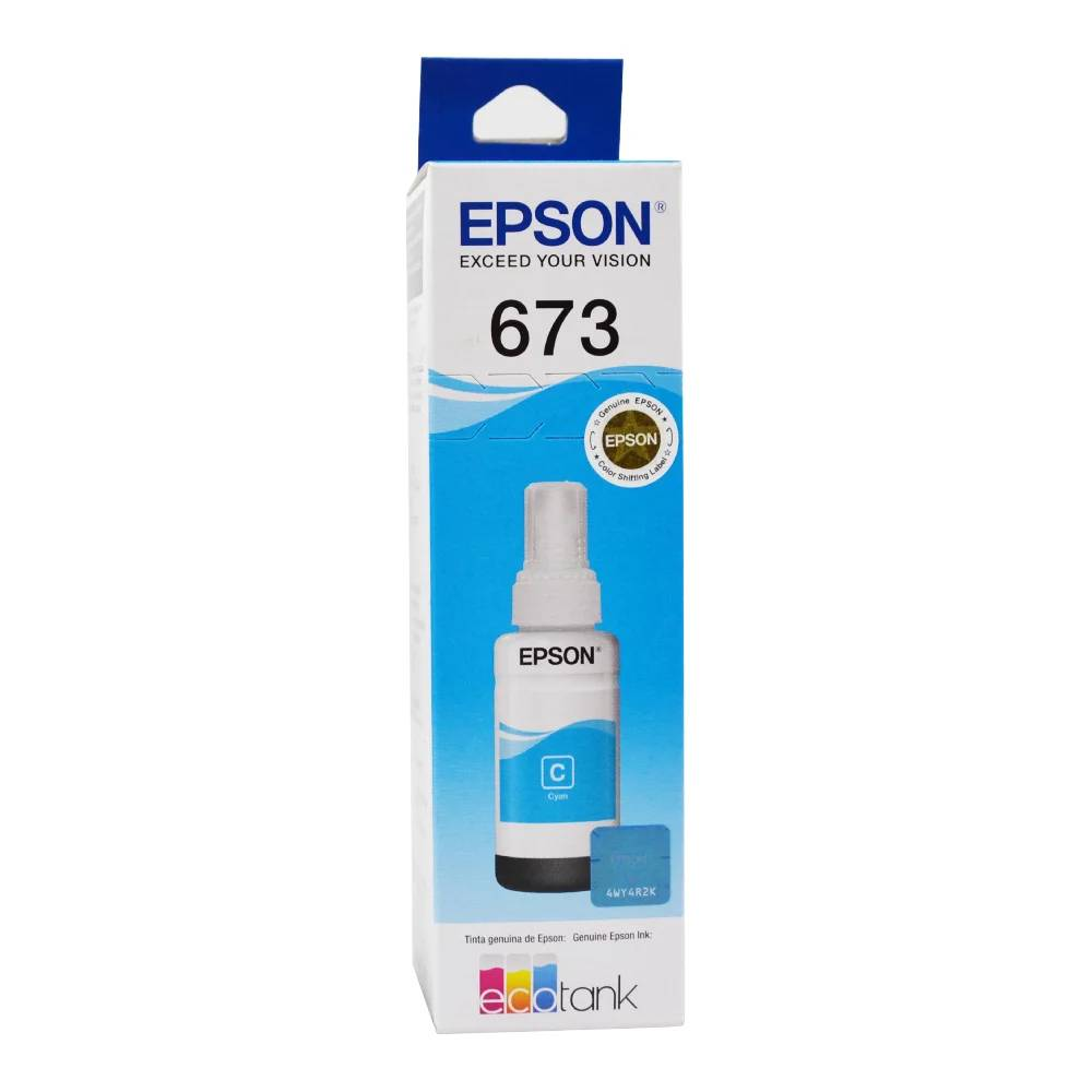 Refil de Tinta Epson Ciano 70ml T673220 - C13T67322A