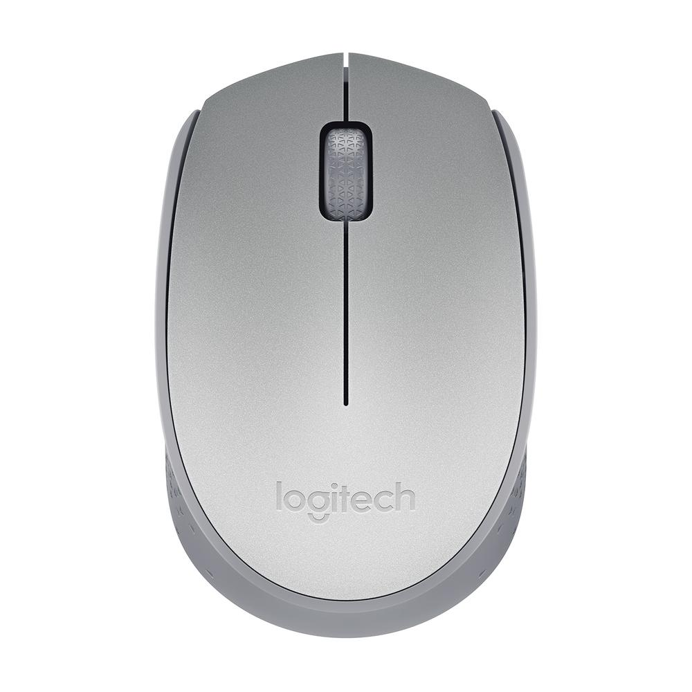 Mouse Logitech Wireless M170 Prata Blister