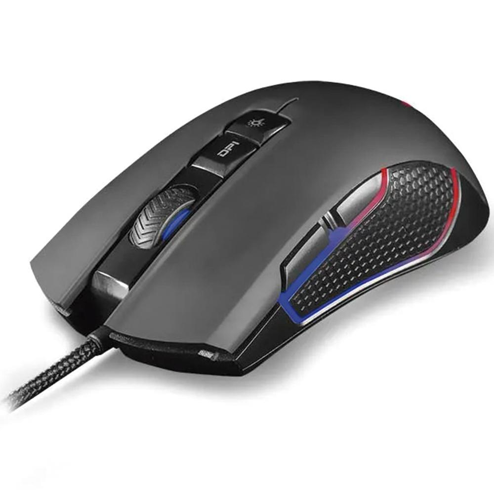 Mouse Gamer Multilaser Warrior Perseus RGB - MO275