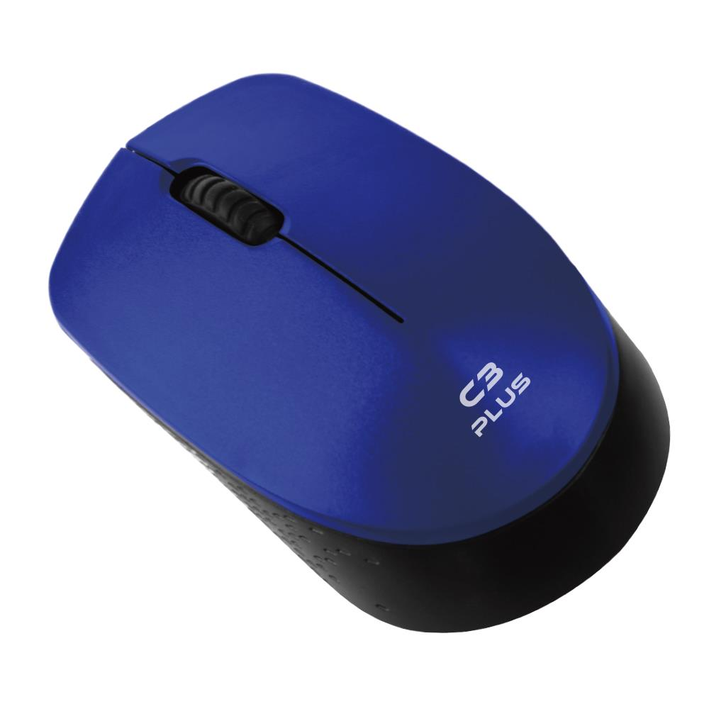 Mouse Wireless C3Tech Plus M-W17BL 1000 DPI - Azul