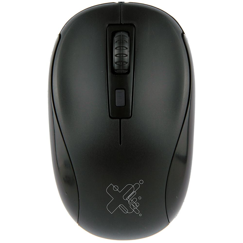 Mouse Óptico Bluetooth Logic 1600DPI 10 metros Preto e Cinza 60000022 Maxprint