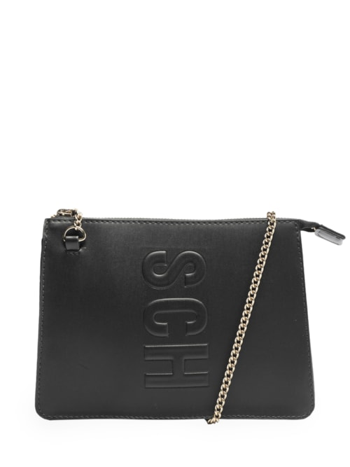 Bolsa Feminina Tiracolo Pequena - Preto Bolsa Feminina Tiracolo Pequena - Preto