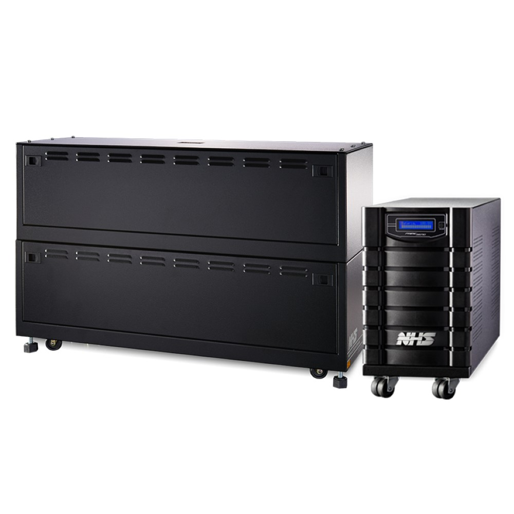 Nobreak NHS Prime Senoidal 3000VA E.Bivolt / S. 220V/120V (jumper interno) / Seladas 8 x 7Ah + Mód Fechado 8 x 58Ah Nobreak NHS Prime Senoidal 3000VA E.Bivolt / S. 220V/120V (jumper interno) / Seladas 8 x 7Ah + Mód Fechado 8 x 58Ah