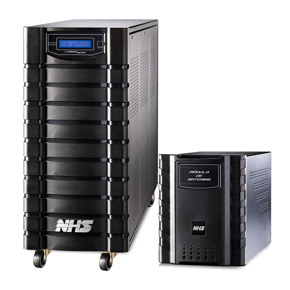 Nobreak NHS Laser Senoidal 2600VA E.Bivolt / S.120V ou 220V (jumper interno) / estacionária 2 x 45Ah / ENG / USB + Mód 2 x 45Ah - 91.C0.026150