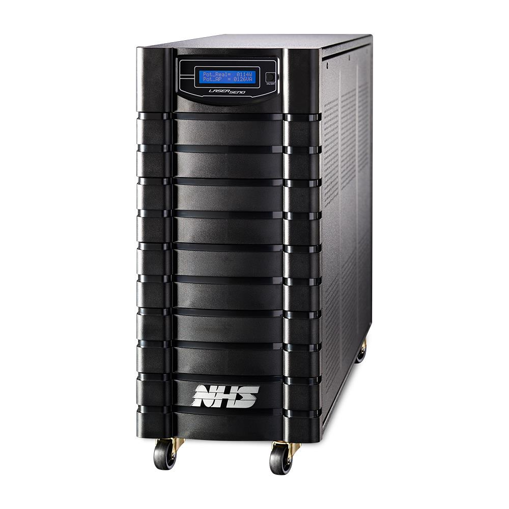 Nobreak NHS Laser Senoidal 5000VA E.Bivolt / S. 120V e 220V config. Bateria 12x9Ah ETH - 91.D1.050003