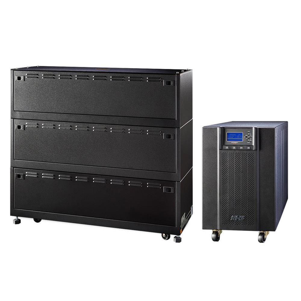 Nobreak NHS Expert S Online Isolador 8000VA sem bateria E.220V / S.120V(Mono) ou 220V(Bi) ethernet + Mód Rack 16x58Ah - 92.C4.080252