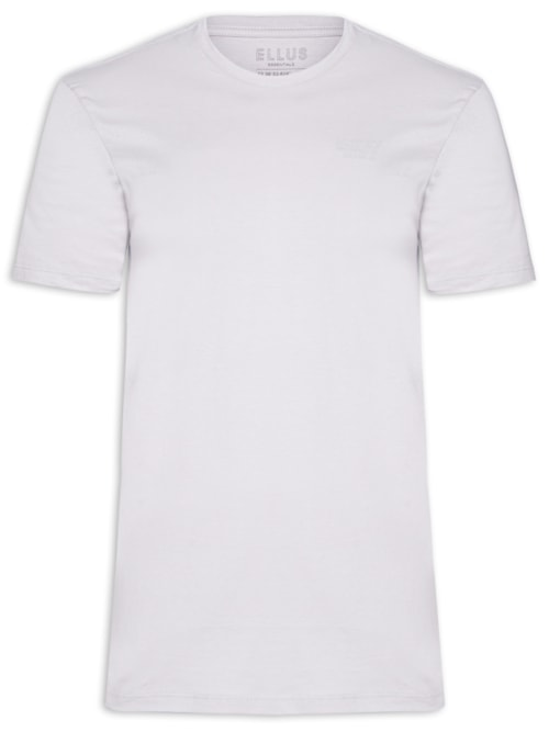 Camiseta Masculina Fine CO Classic Manga Curta - Cinza Camiseta Masculina Fine CO Classic Manga Curta - Cinza