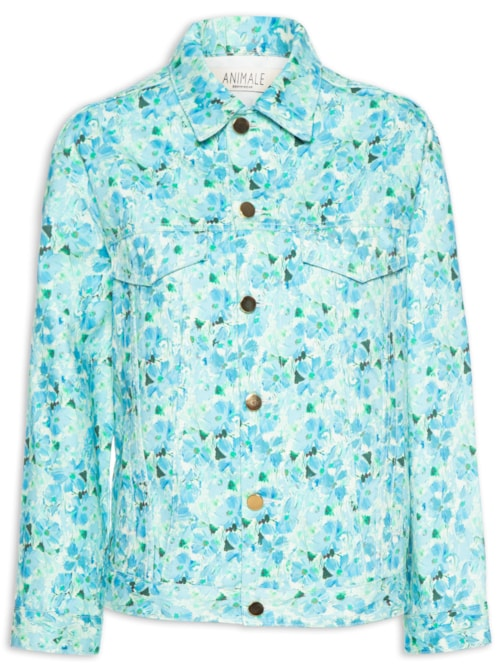 Jaqueta Feminina Denim Over - Azul Jaqueta Feminina Denim Over - Azul