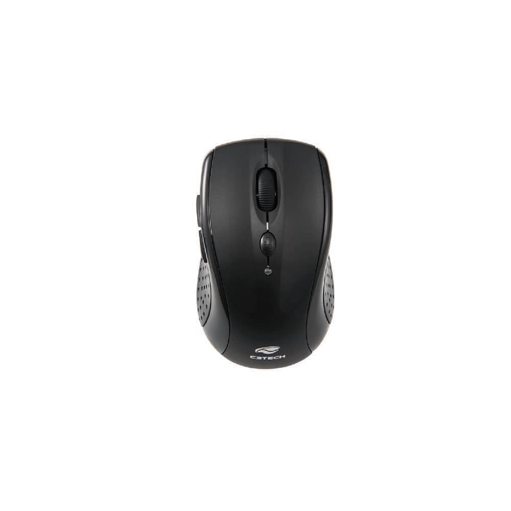 Kit Teclado e Mouse C3Tech K-W50BK Wireless Multimídia Preto