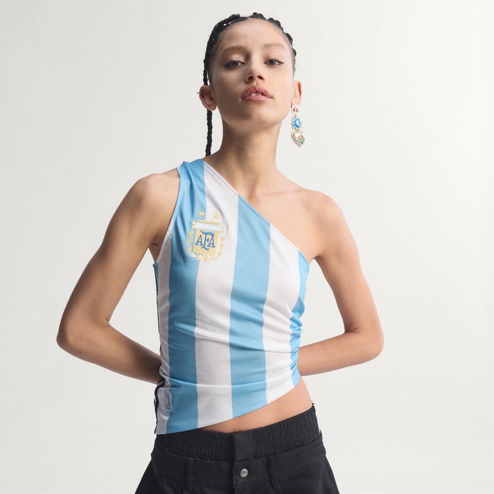 Camiseta Reconstructed Bringback Argentina Mulher adidas