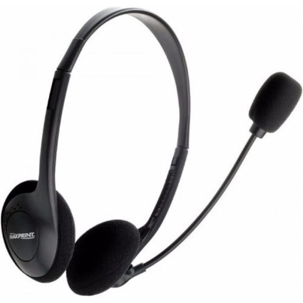 Headset Basic Maxprint Com Microfone P2- 60231-4