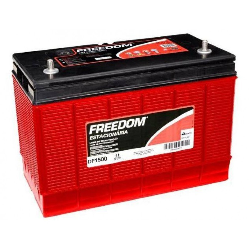 Bateria Estacionária Freedom 12V 93Ah - DF1500 Bateria Estacionária Freedom 12V 93Ah - DF1500