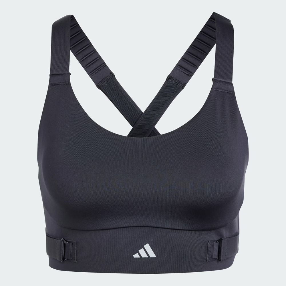 Top Alto Suporte Fastimpact Luxe Run Mulher adidas Top Alto Suporte Fastimpact Luxe Run Mulher adidas