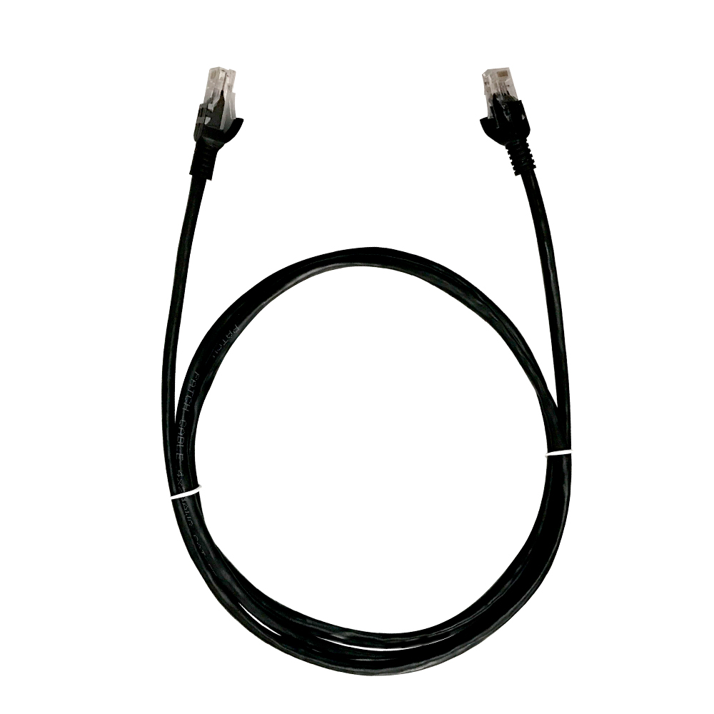 Cabo de Rede Plus Cable Patch Cord CAT6E C/RJ45 2,50m Preto