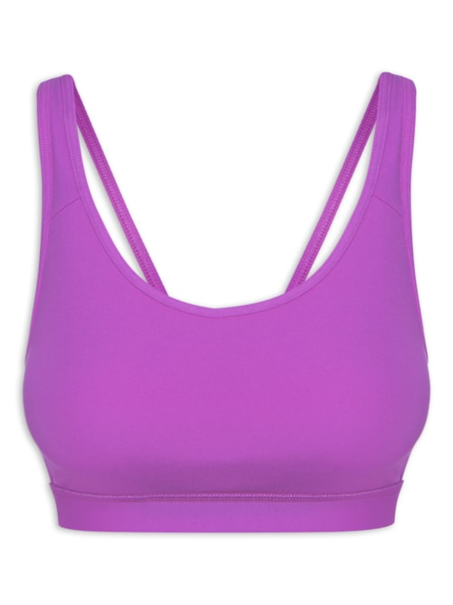 Top All Me Suporte Médio - Roxo