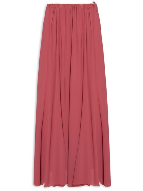 Saia Midi GGT Vazado Metais - Rosa Saia Midi GGT Vazado Metais - Rosa