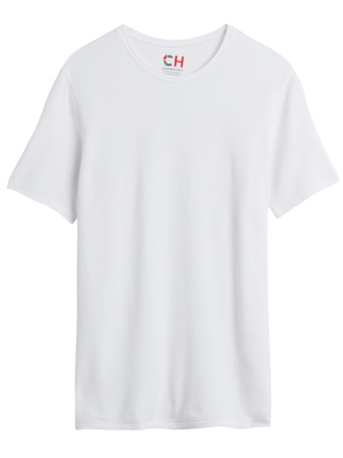 Camiseta Lisa De Modal Cashmere - Branco Camiseta Lisa De Modal Cashmere - Branco