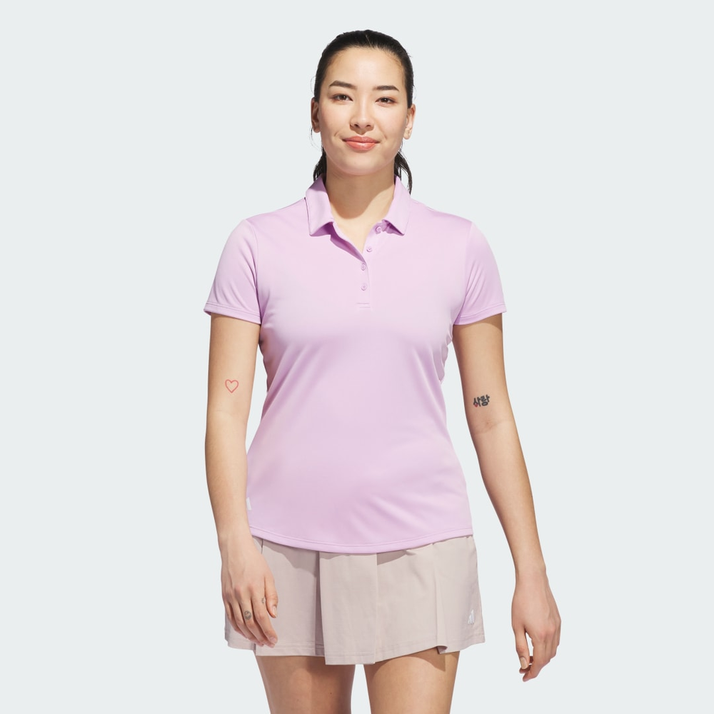 Camisa Polo Feminina Manga Curta Solid Performance Mulher adidas Camisa Polo Feminina Manga Curta Solid Performance Mulher adidas
