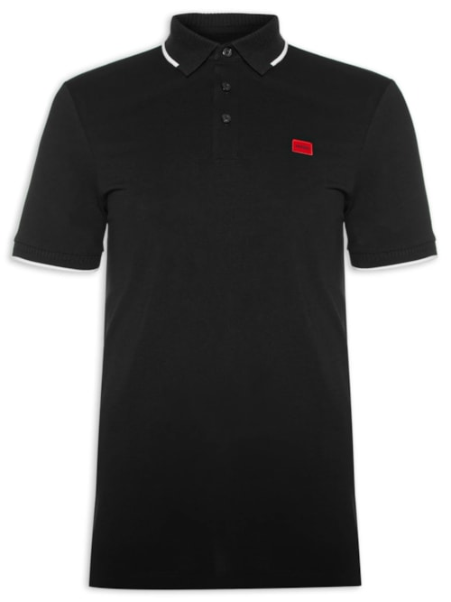 Polo Masculina Deresino232 - Preto Polo Masculina Deresino232 - Preto