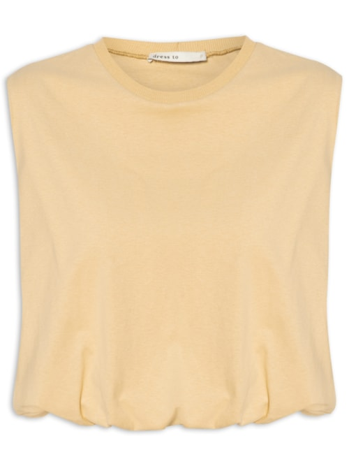 Blusa Feminina Balonê - Bege Blusa Feminina Balonê - Bege