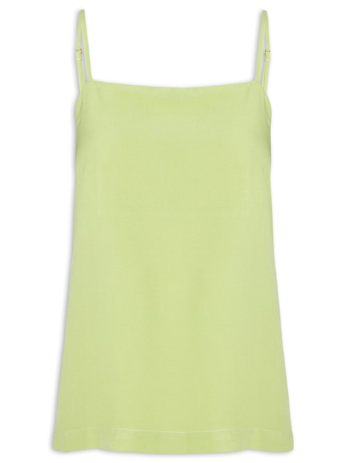 Blusa Feminina Decote Costa Degagê - Verde Blusa Feminina Decote Costa Degagê - Verde