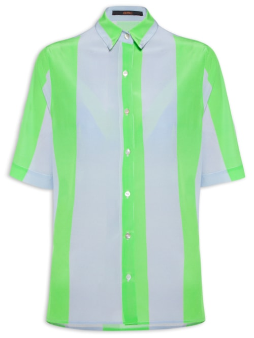 Camisa Feminina Listra Boreal Summer - Lilás Camisa Feminina Listra Boreal Summer - Lilás