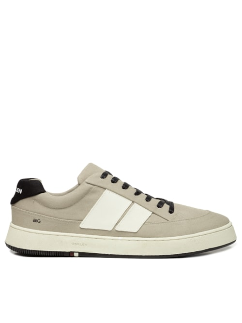 Tênis Masculino Canvas AG Sneaker - Bege Tênis Masculino Canvas AG Sneaker - Bege
