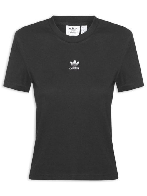 Camiseta Feminina Ess Slim - Preto Camiseta Feminina Ess Slim - Preto
