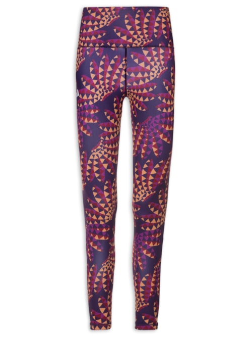 Calça Feminina Legging Run - Roxo