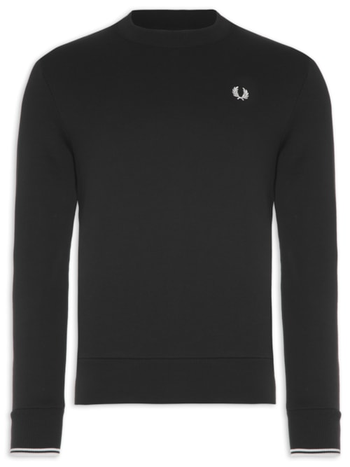 Suéter Masculino Crew Neck Sweatshirt - Preto Suéter Masculino Crew Neck Sweatshirt - Preto