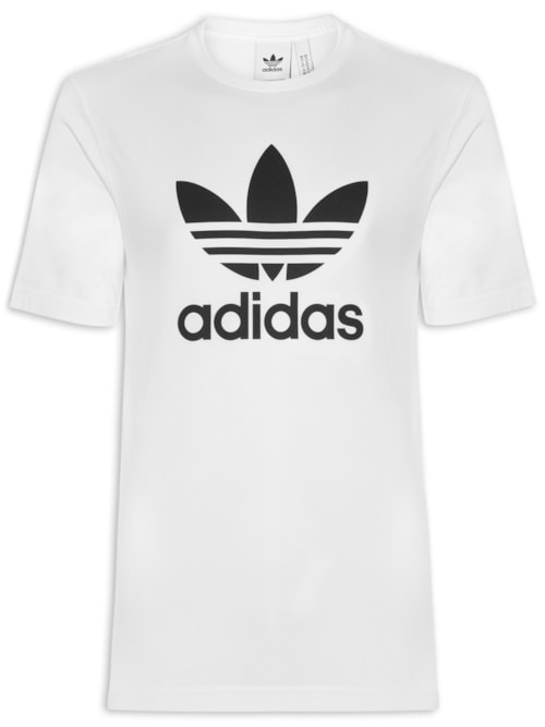 Camiseta Masculina Trefoil - Off White Camiseta Masculina Trefoil - Off White