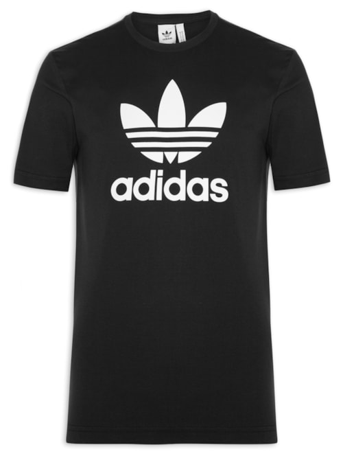 Camiseta Masculina Trefoil - Preto