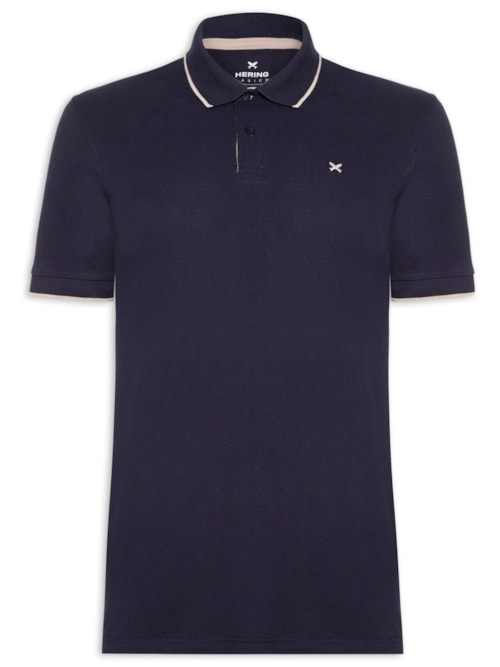 Polo Masculina Friso - Azul Polo Masculina Friso - Azul